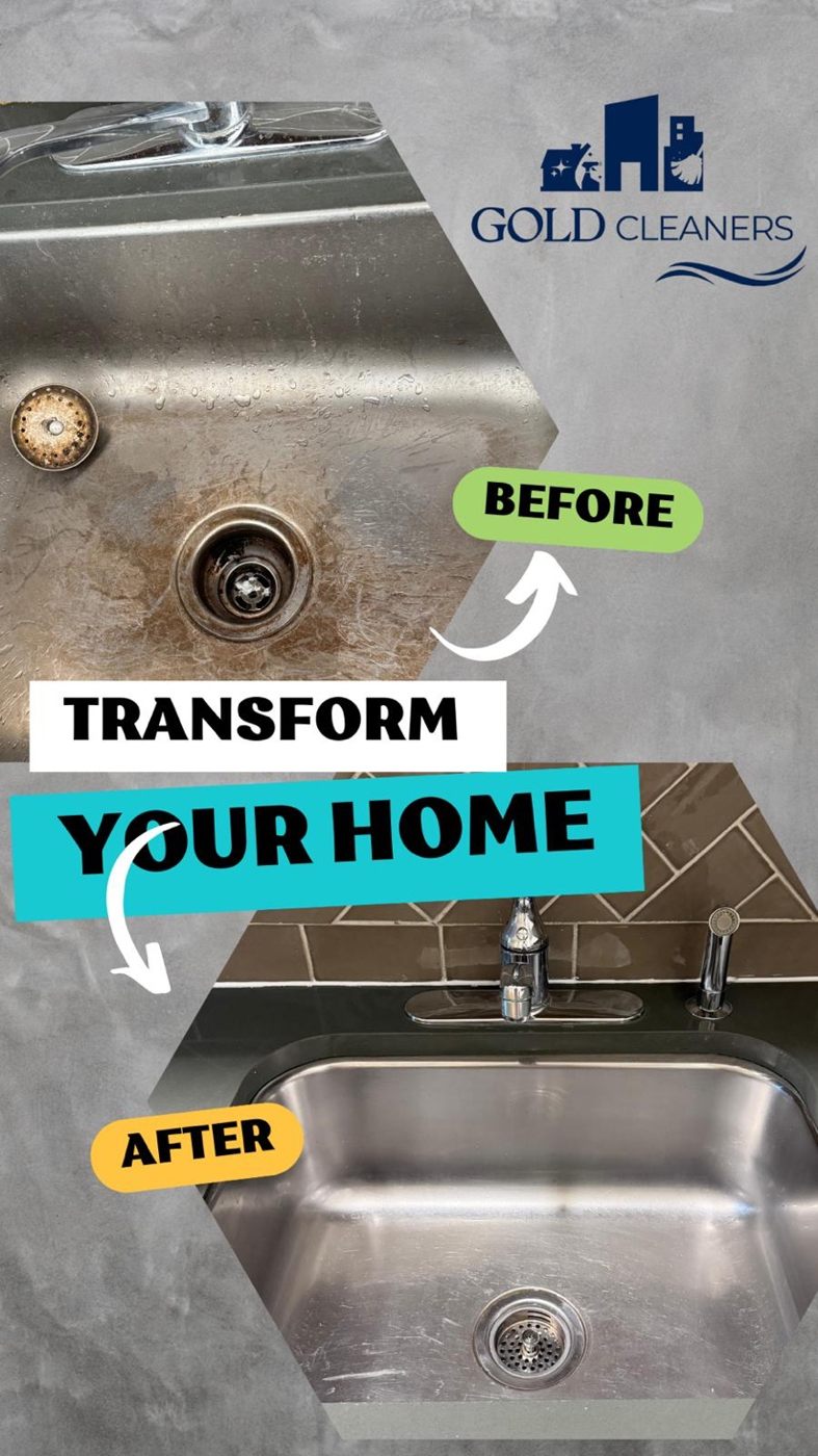 Residential Sink · Before & After